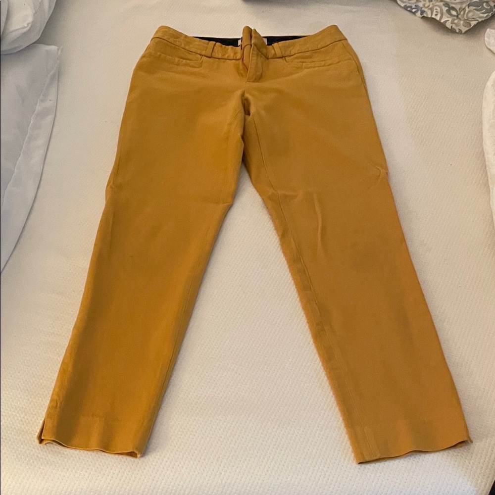 Womens Mustard Pants